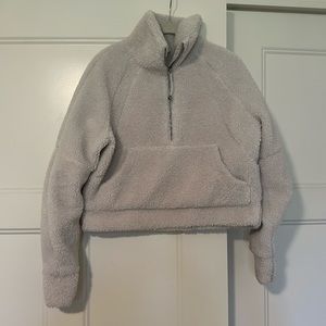 Lululemon scuba oversized funnel-neck half zip